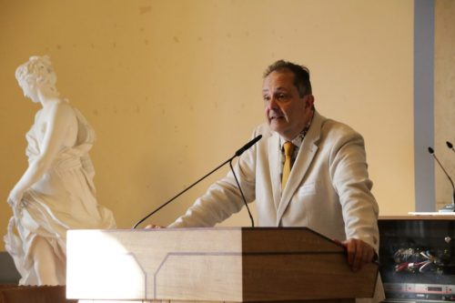 Tagungseröffnung – Beat Föllmi, Professor für Kirchenmusik und Hymnologie an der Fakultät für Evangelische Theologie der Universität Straßburg