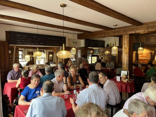 Mittagessen im Restaurant La Victoire